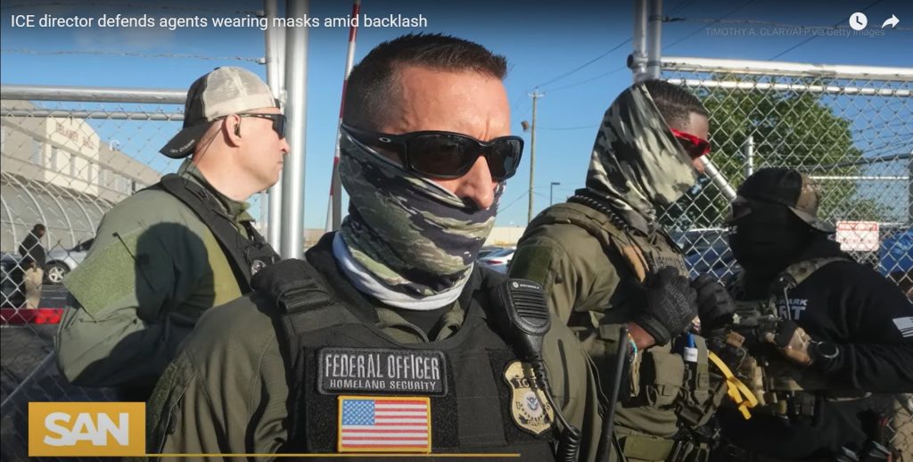 Democrats and Media Accused of Endangering ICE Agents with Unmasking Demands