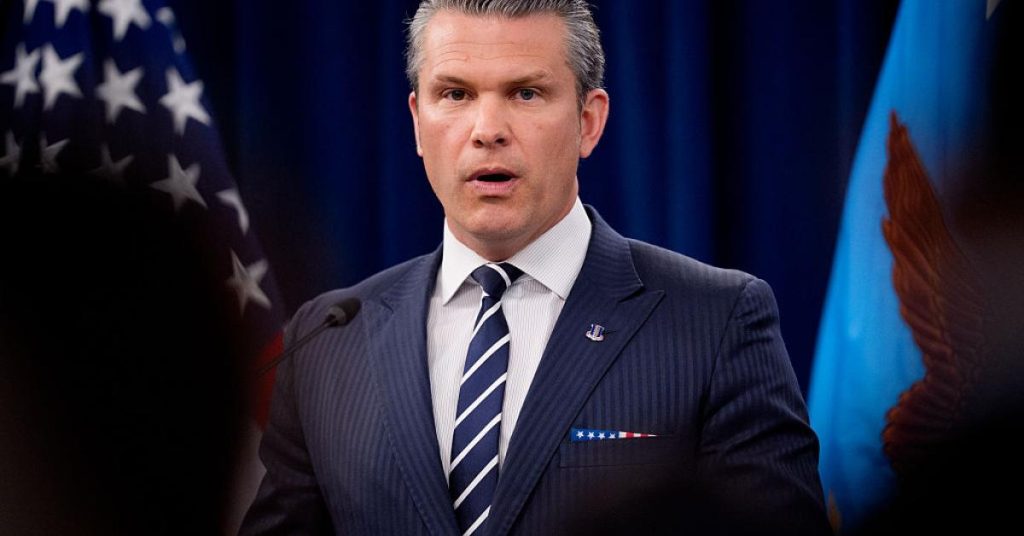 Hegseth summons roughly 800 senior generals and admirals to Pentagon briefing next week