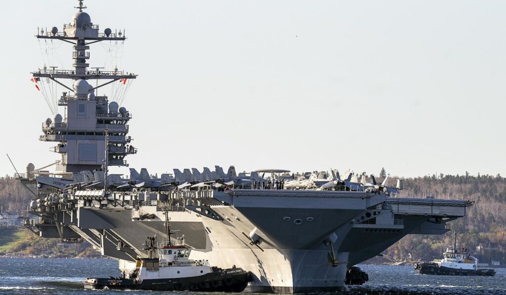 US Navy Deploys USS Gerald R Ford To Combat Caribbean Drug Smugglers