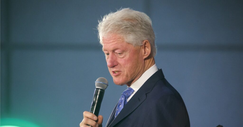 Bill Clinton Spotted With Nose Bandage at NYC Marathon