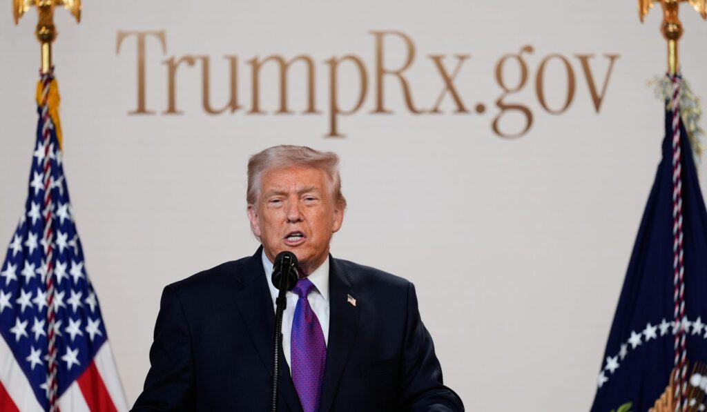 Trump Launches Trump Rx Site Letting Patients Buy From Drugmakers