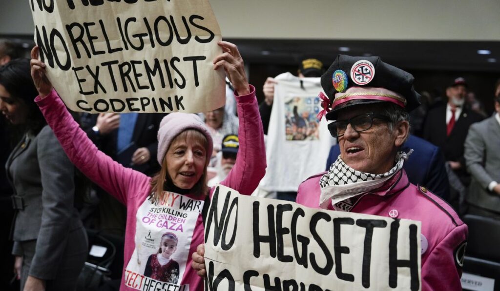 State Dept-identified China-linked People’s Forum urges mass protests against U.S.-Israeli Iran attack