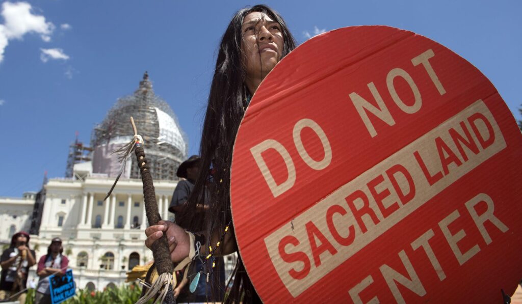 Western Apache Rush Supreme Court Monday to Block Mining Transfer