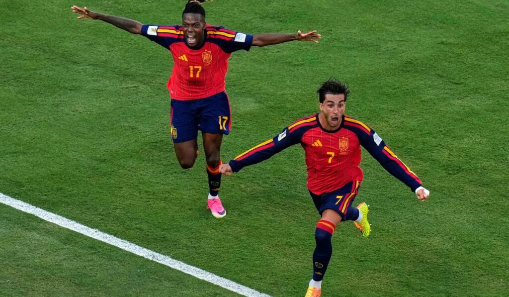 Torres’ First World Cup Goal, ‘goal of his life,’ Sends Spain Top