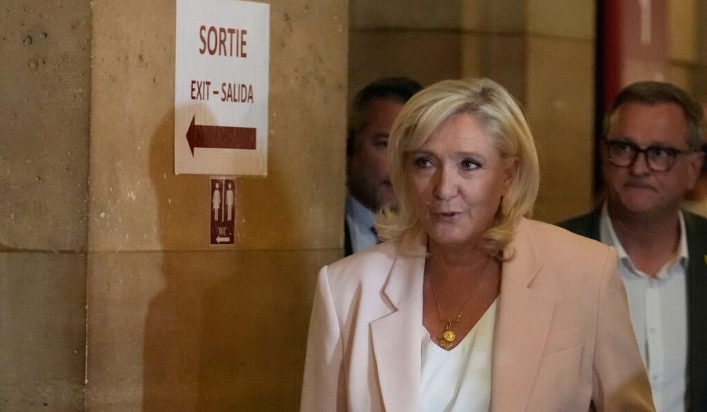 Paris appeals court allows Marine Le Pen to run; bracelet ordered
