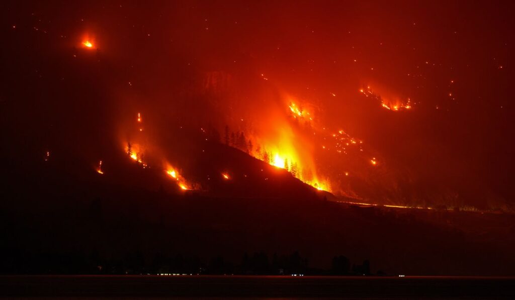 Wildfires Across Western U.S. and Canada Trigger Evacuations