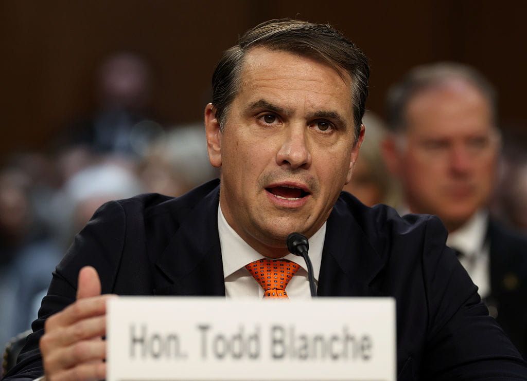 Trump Threatens to Pull Todd Blanche Nomination