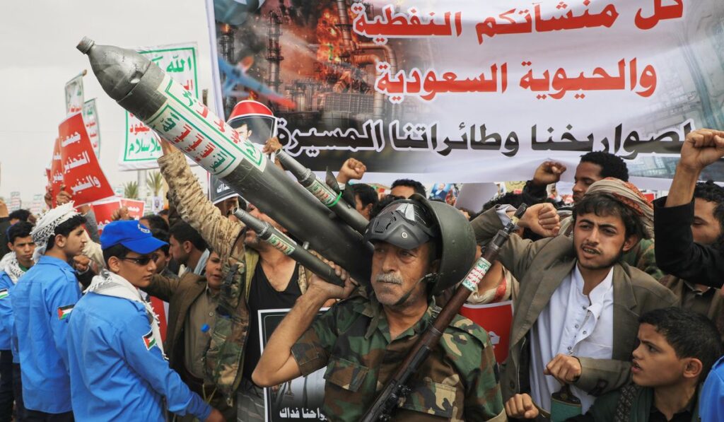 Houthi Rebels Claim Strike on Saudi-Flagged Oil Tanker in Red Sea