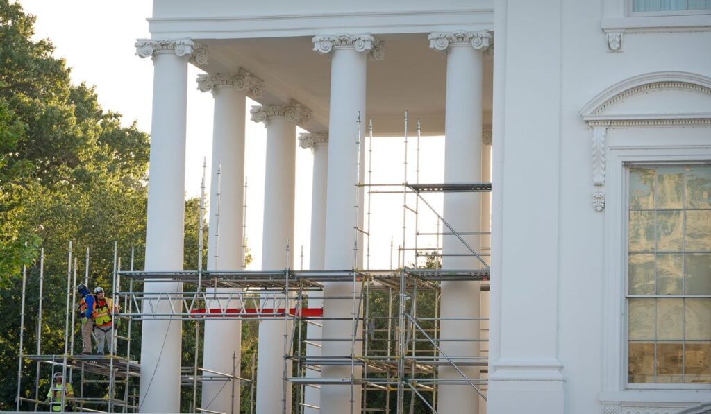 D.C. Fire, EMS Hospitalize Worker Injured at White House North Portico