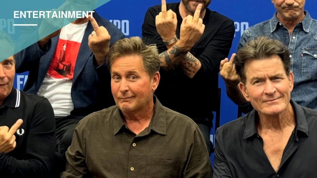Charlie Sheen and Emilio Estevez Reunite With ‘Young Guns’ Cast at Dallas Fan Expo
