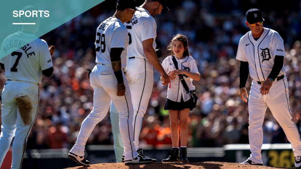 Justin Verlander Pitches Final MLB Game in Detroit as Daughter Pulls Him From the Mound