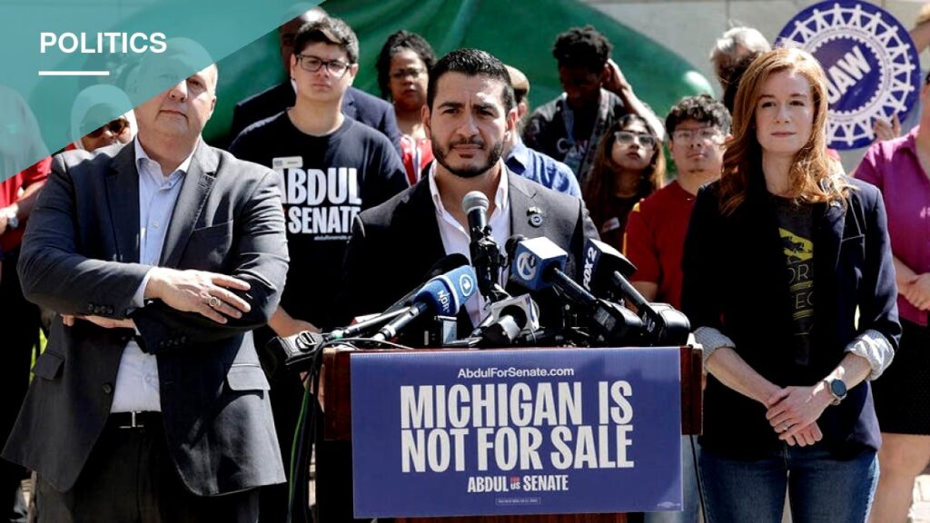 Nervous UAW Member's Campaign Speech Sparks Online Backlash Against El-Sayed