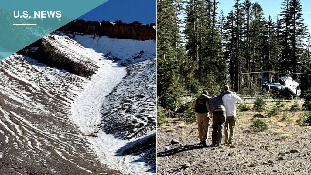 San Jose Man Survives 500-Foot Fall on Mount Shasta, Crawls to Cabin Overnight