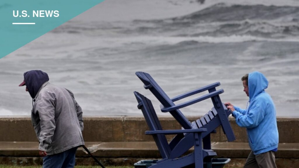 State of Emergency Declared as Powerful Nor'easter Floods Northeast Coast
