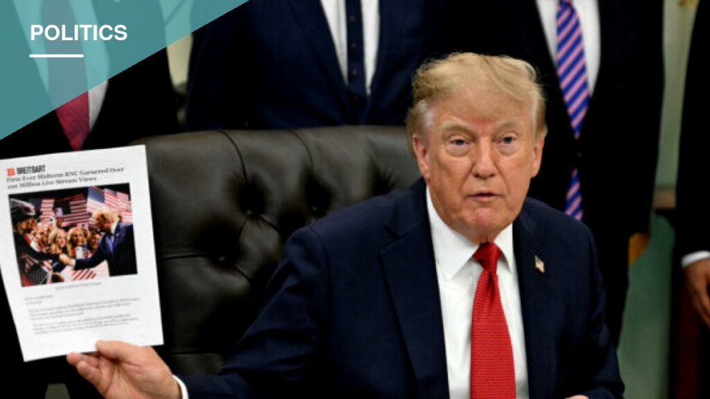 Trump Bars CNN, MS NOW and Politico From White House, Says Only Breitbart Treats Him Fairly
