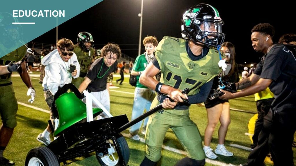 Victor Valley High School Suspends Entire Football Team After Mascot's Obscene Gesture