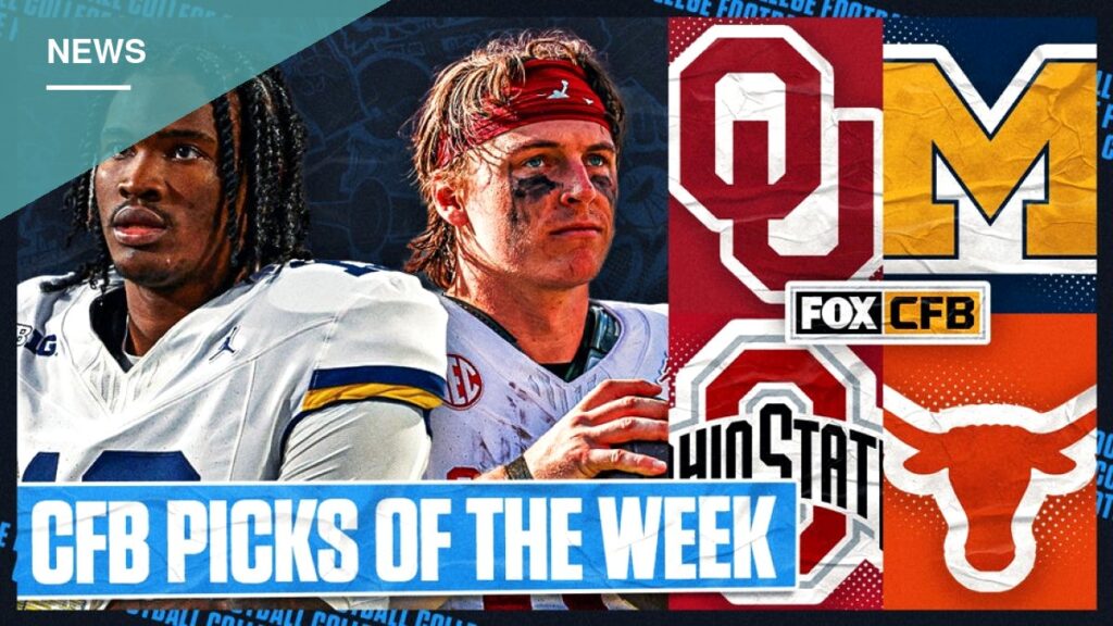 Week 2 College Football Picks: Oklahoma-Michigan, Texas-Ohio State Headline Slate