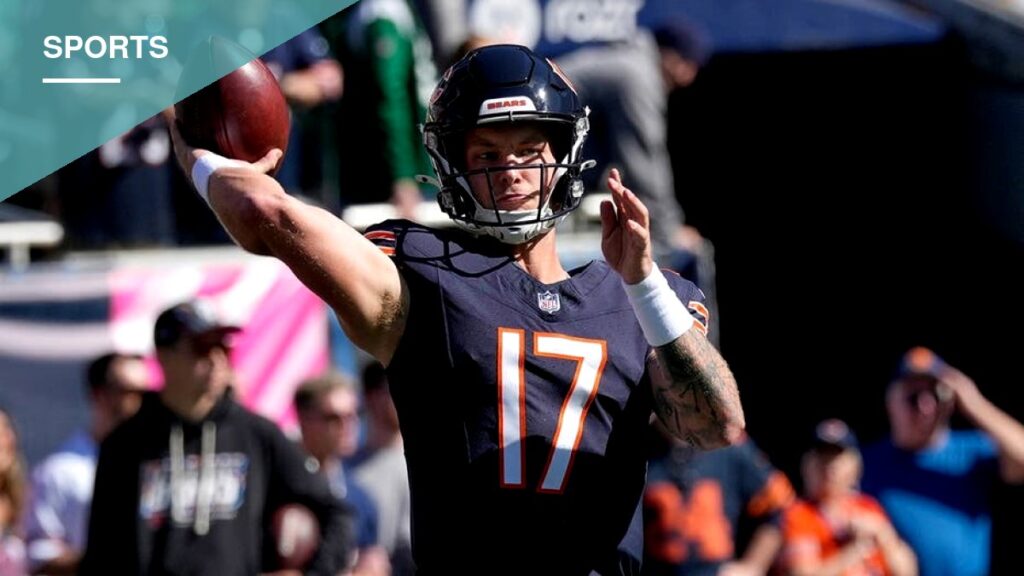 Bears Backup Bagent Leads Chicago Into Green Bay as NFC North Rivals Clash in Week 5
