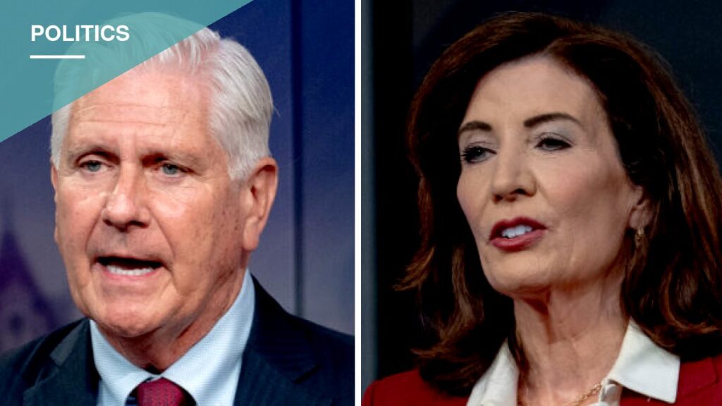 Blakeman and Hochul Clash Over ICE and Sanctuary Policies in Only New York Governor Debate