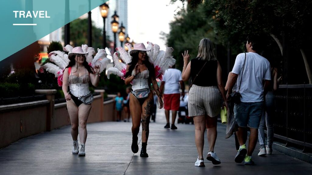 Clark County Warns Tourists: Tipping Costumed Strip Performers Is Not Required