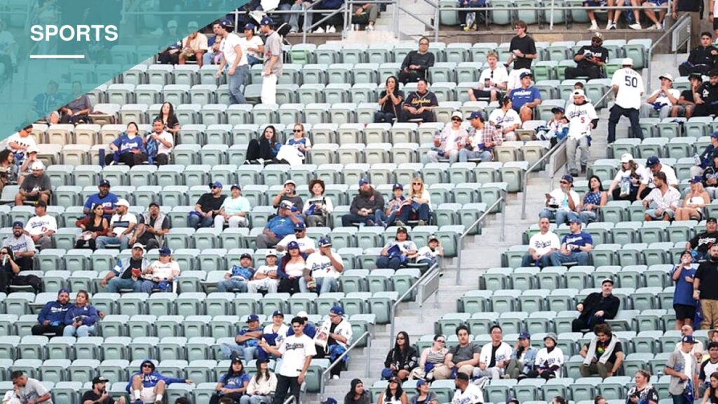 Dodger Stadium Shows Empty Seats as Team Falls Behind 3-0 in NLCS
