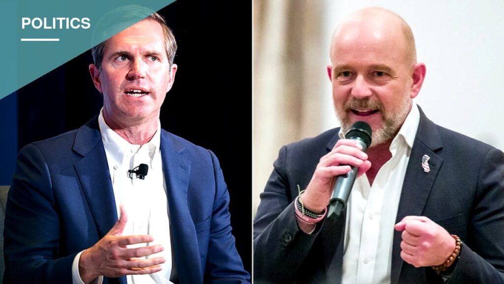 Hilton Seizes on California Rail Costs to Rebut Beshear’s 2028 Pitch for Democratic Governors Hilton Seizes on California Rail Costs to Rebut Beshear's 2028 Pitch for Democratic Governors