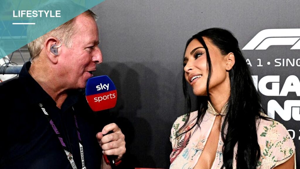 Kim Kardashian Finally Sits Down With Martin Brundle After Monaco Grid-Walk Snub
