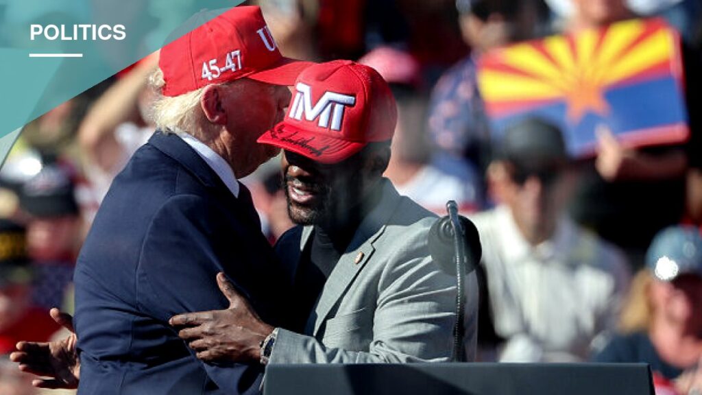 Trump Brings Floyd Mayweather to Arizona Rally, Targets Hobbs on Crime and Border