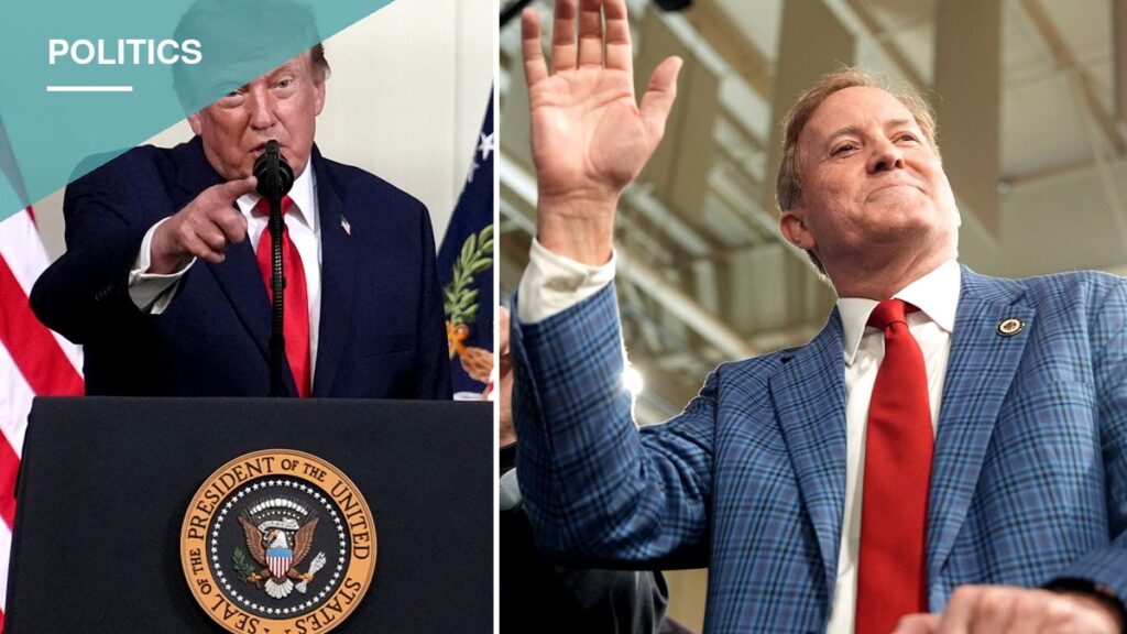 Trump Campaigns for Paxton in Dallas, Calls Him a 'Pain in the A–' While Backing His Senate Bid