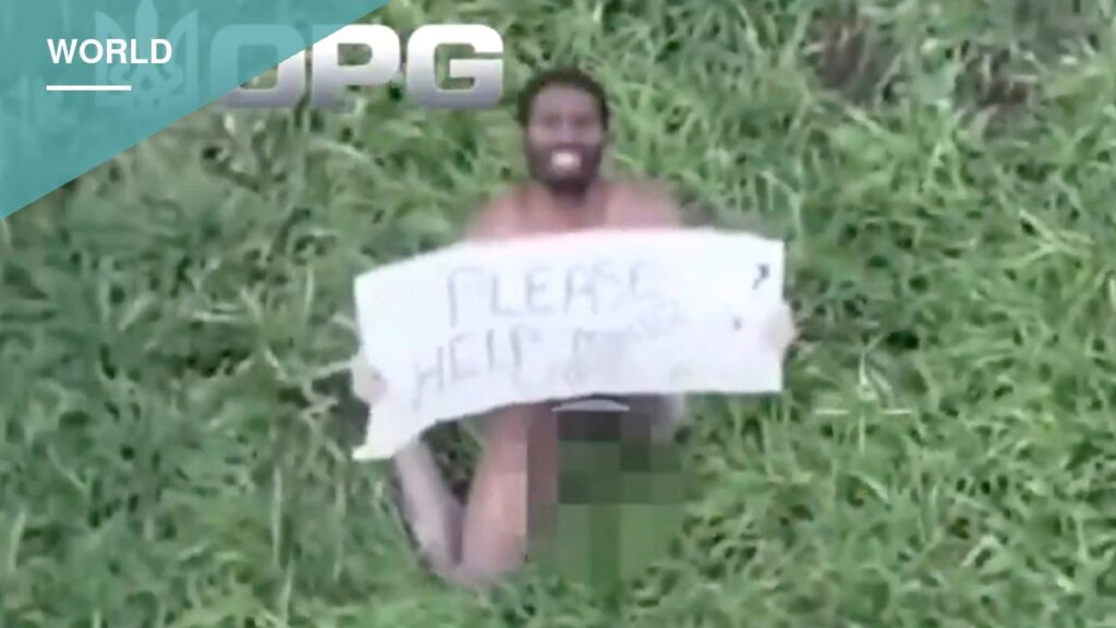 Video Shows Naked Russian Mercenary Begging Ukrainian Drone for Mercy